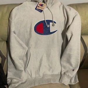 Champion hoodie sweatshirt premium reverse weave Size 2XL NWT thick material